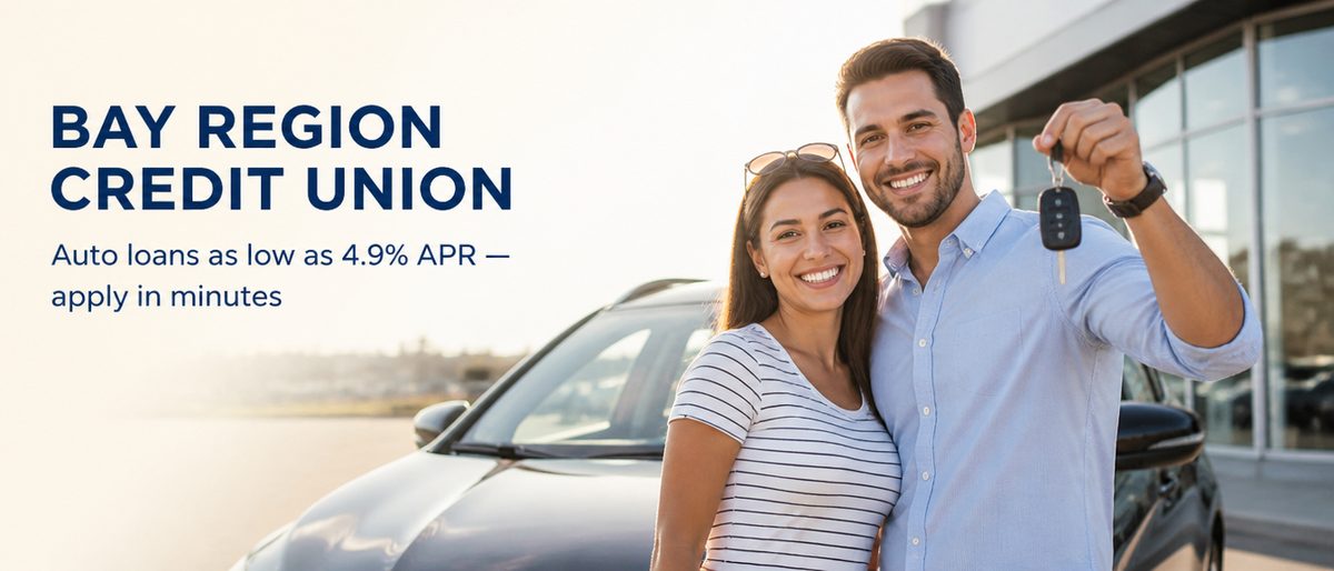 Bay Region Credit Union — low-rate auto loans